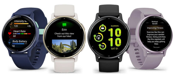 Garmin vívoactive 5 レディース メンズ スマートウォッチ シリコン